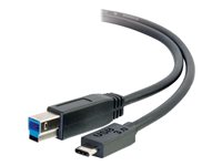 C2G 2m USB 3.1 Gen 1 USB Type C to USB B Cable M/M
