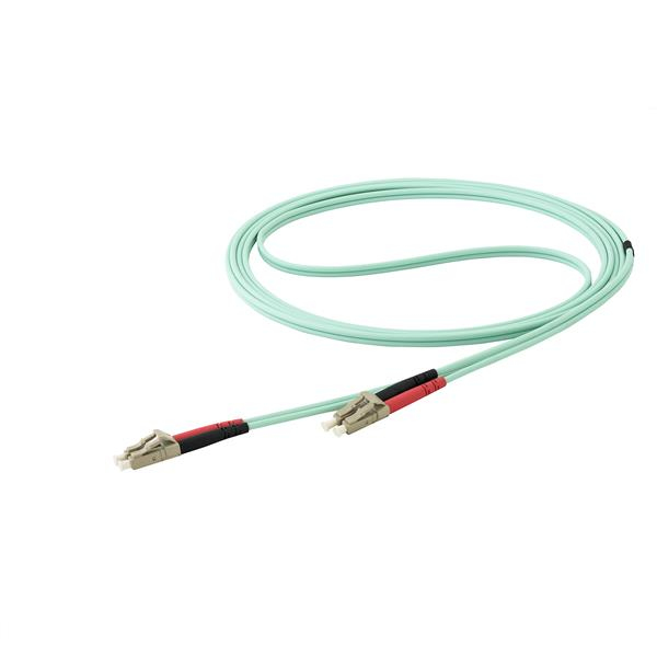StarTech.com Câble fibre optique duplex multimode LC vers LC de 7 m - OM4 StarTech.com Câble fibre optique duplex multimode LC vers LC de 7 m - OM4