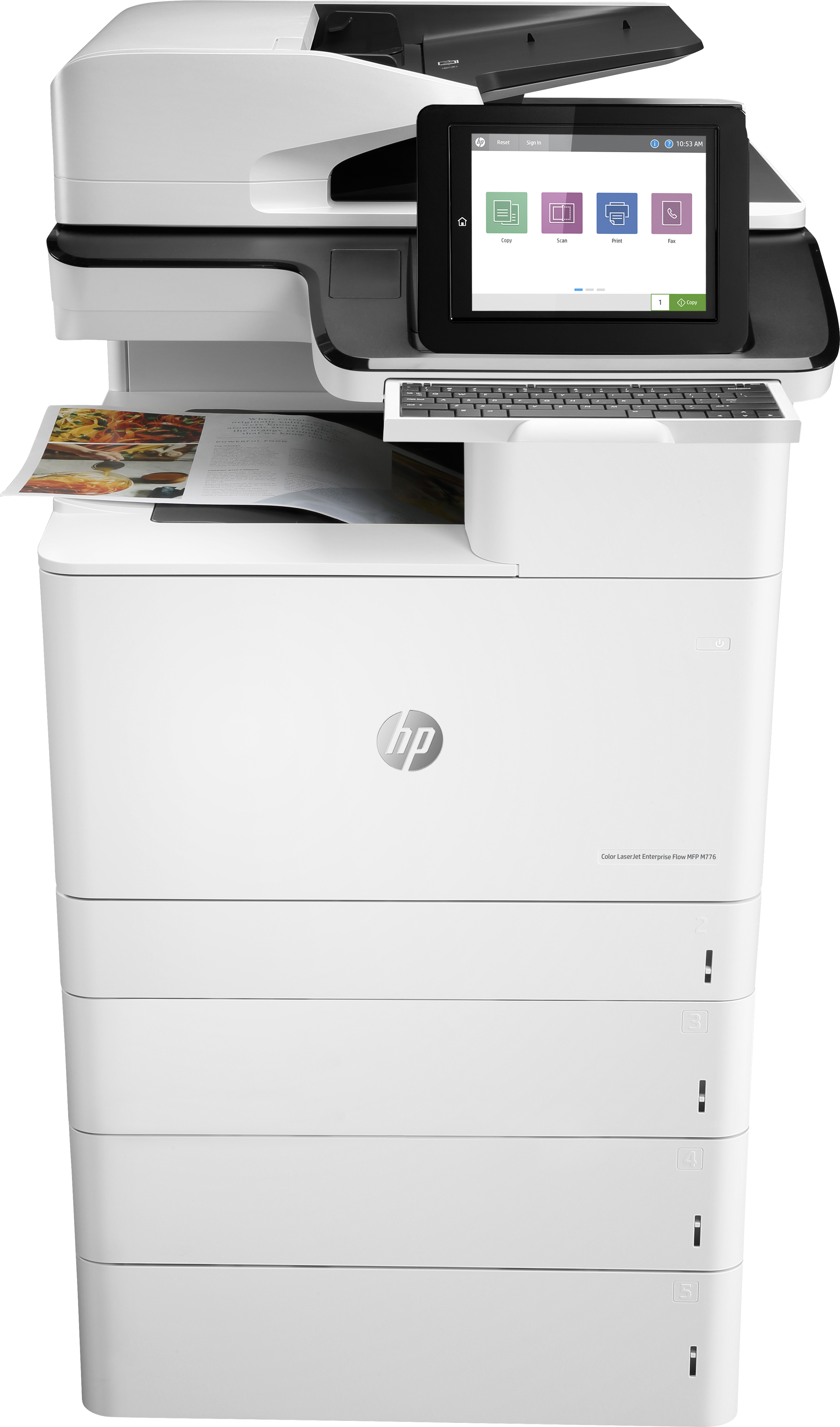 HP LaserJet Enterprise Flow MFP M776z HP LaserJet Enterprise Flow MFP M776z