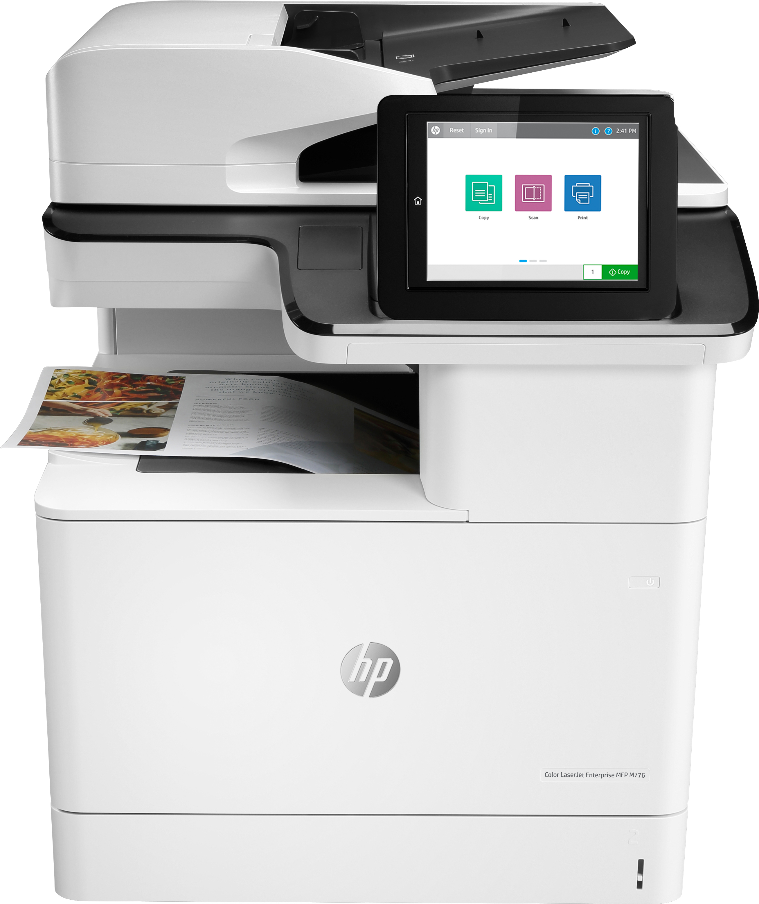 HP LaserJet Enterprise MFP M776dn HP LaserJet Enterprise MFP M776dn