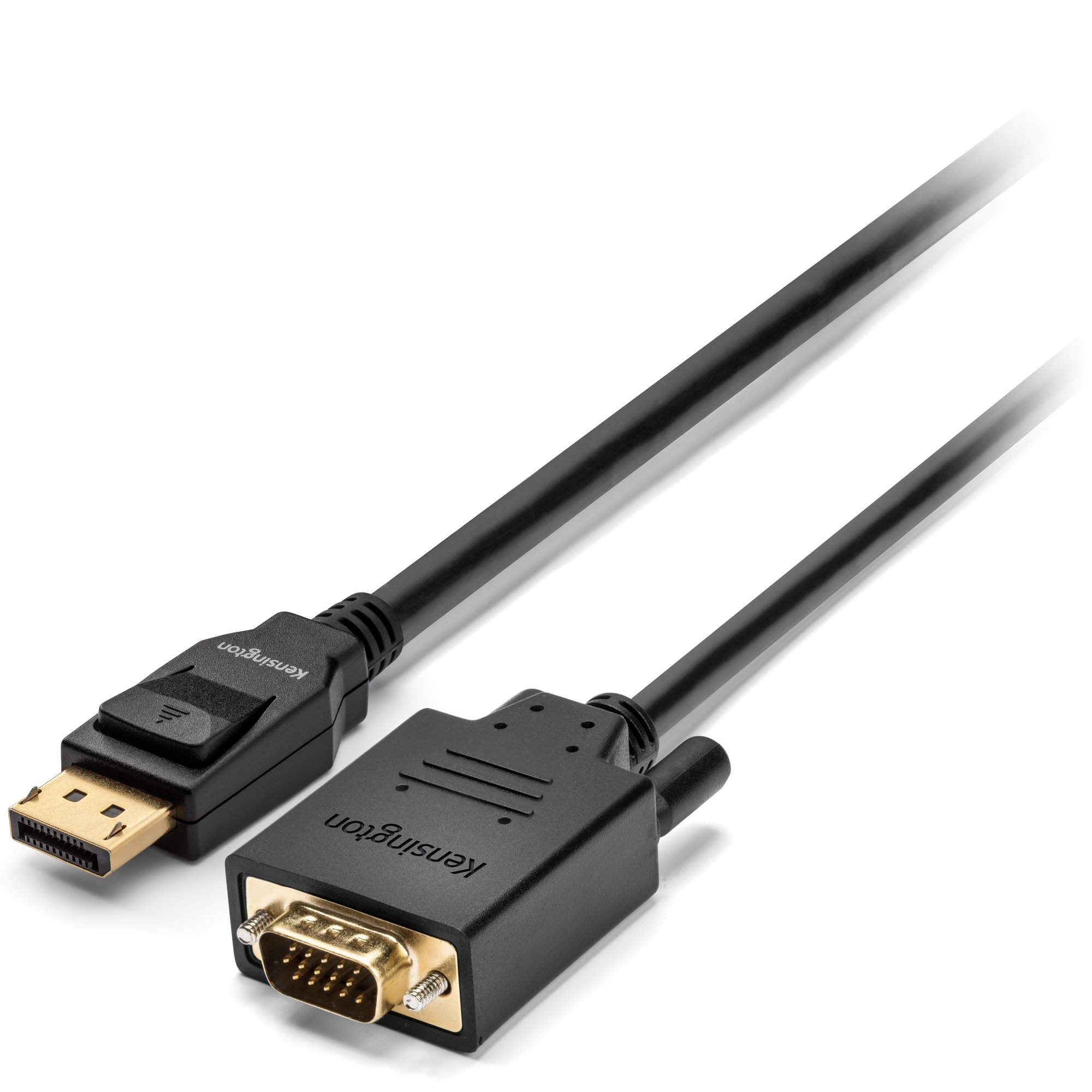 Kensington K33024WW câble vidéo et adaptateur 1,8 m DisplayPort VGA (D-Sub) Noir Kensington K33024WW câble vidéo et adaptateur 1,8 m DisplayPort VGA (D-Sub) Noir