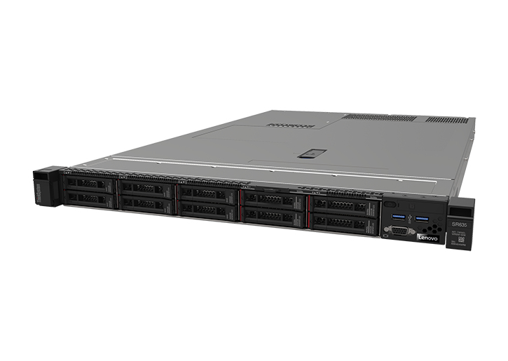 Lenovo ThinkSystem SR635 serveur 87,04 To 2,8 GHz 32 Go Rack (1 U) AMD EPYC 750 W DDR4-SDRAM Lenovo ThinkSystem SR635 serveur 87,04 To 2,8 GHz 32 Go Rack (1 U) AMD EPYC 750 W DDR4-SDRAM