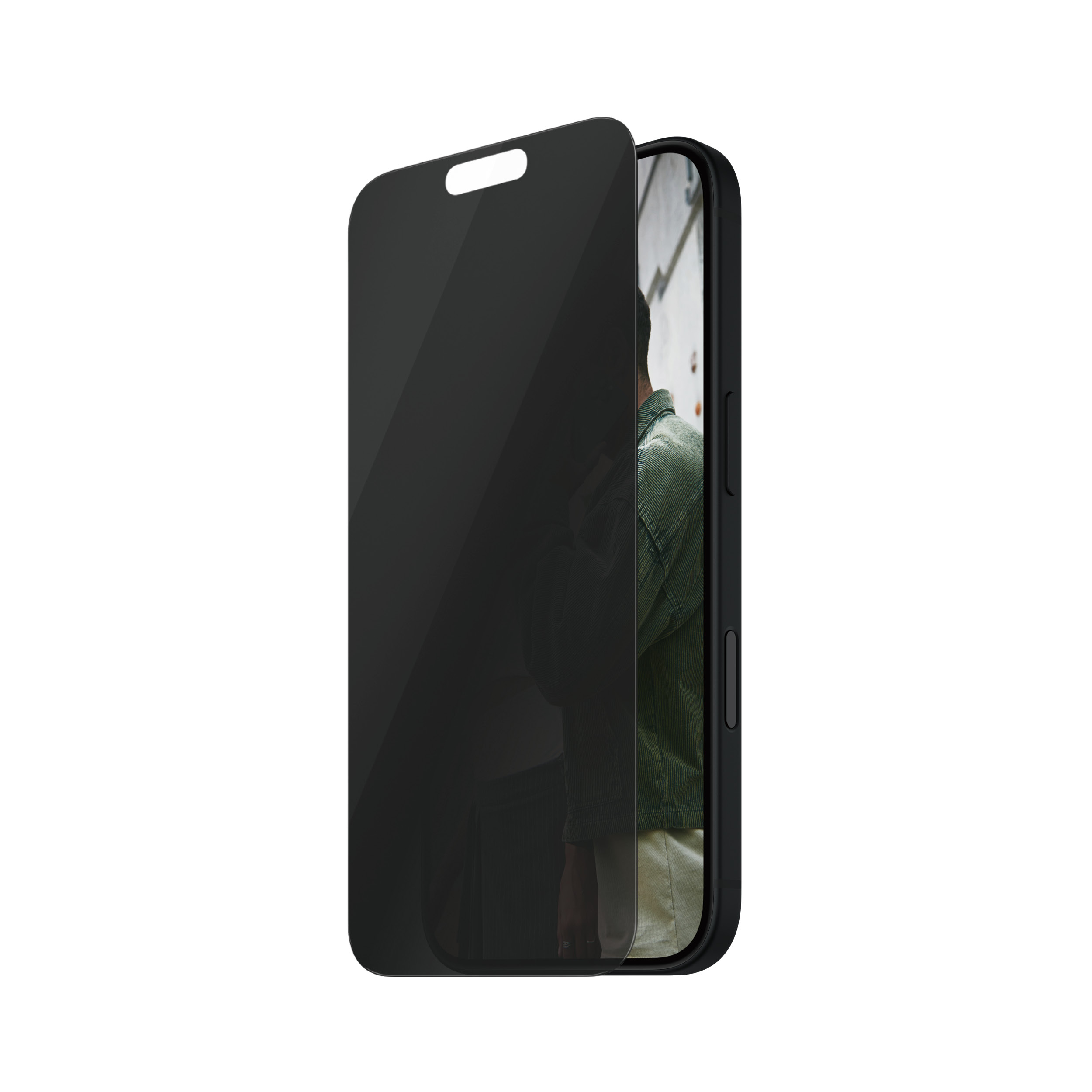PanzerGlass SAFE. by ® Privacy Screen Protector iPhone 16 