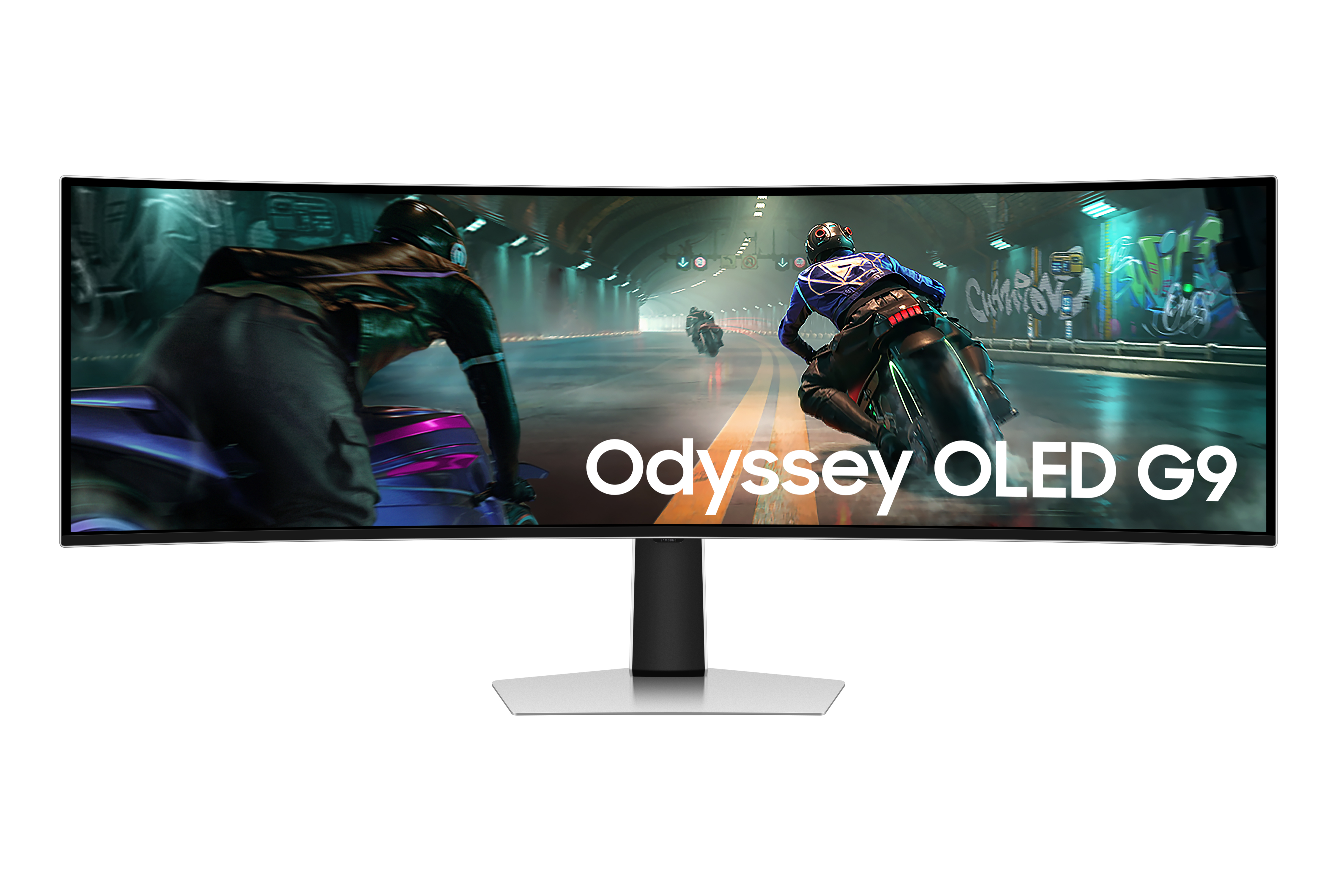 Samsung S49DG912S écran plat de PC 124,5 cm (49") 5120 x 1440 pixels Dual QHD OLED Argent Samsung S49DG912S écran plat de PC 124,5 cm (49") 5120 x 1440 pixels Dual QHD OLED Argent
