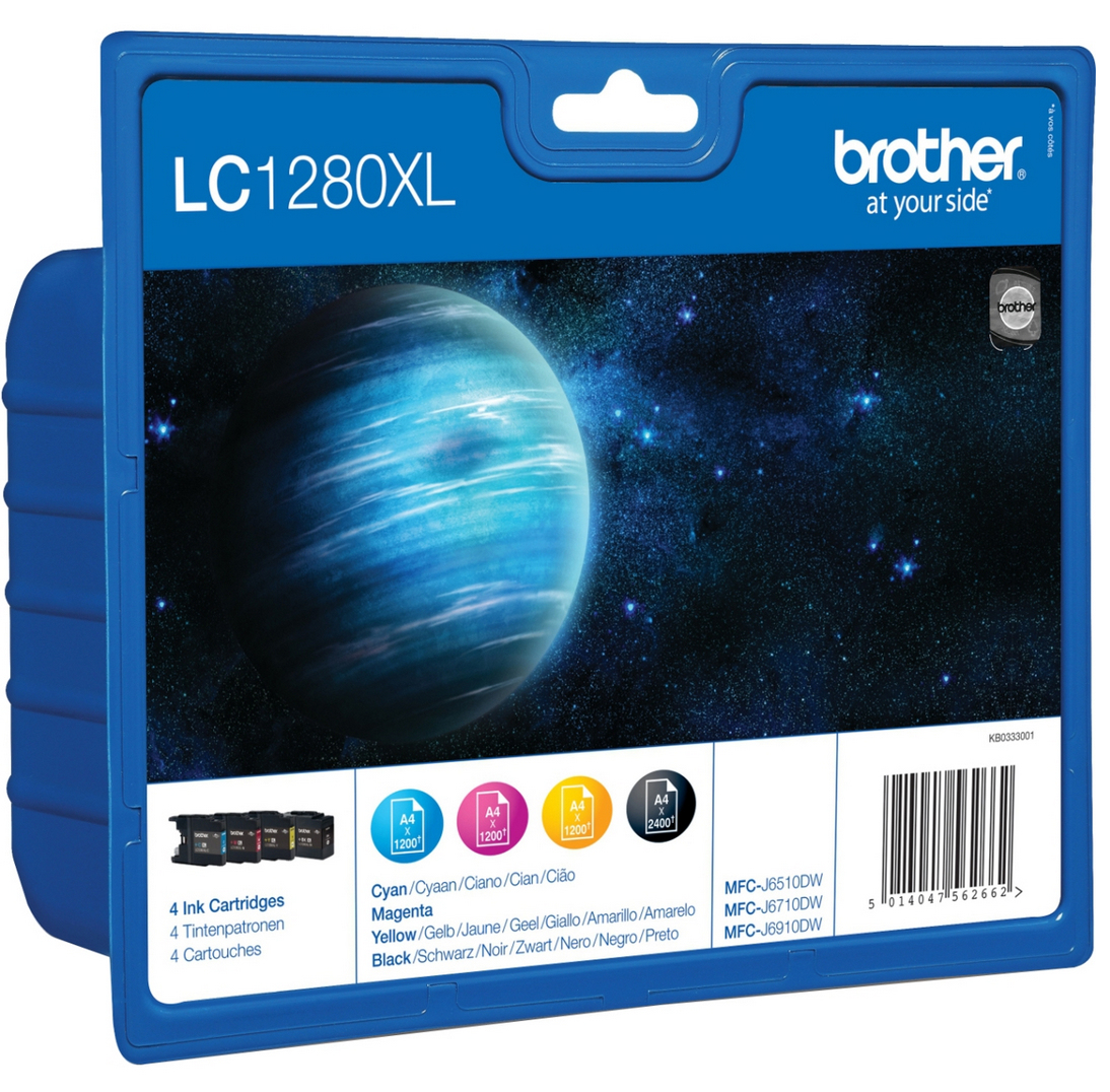 LC1280XLVALBP Black Cyan Magenta LC1280XLVALBP Black Cyan Magenta