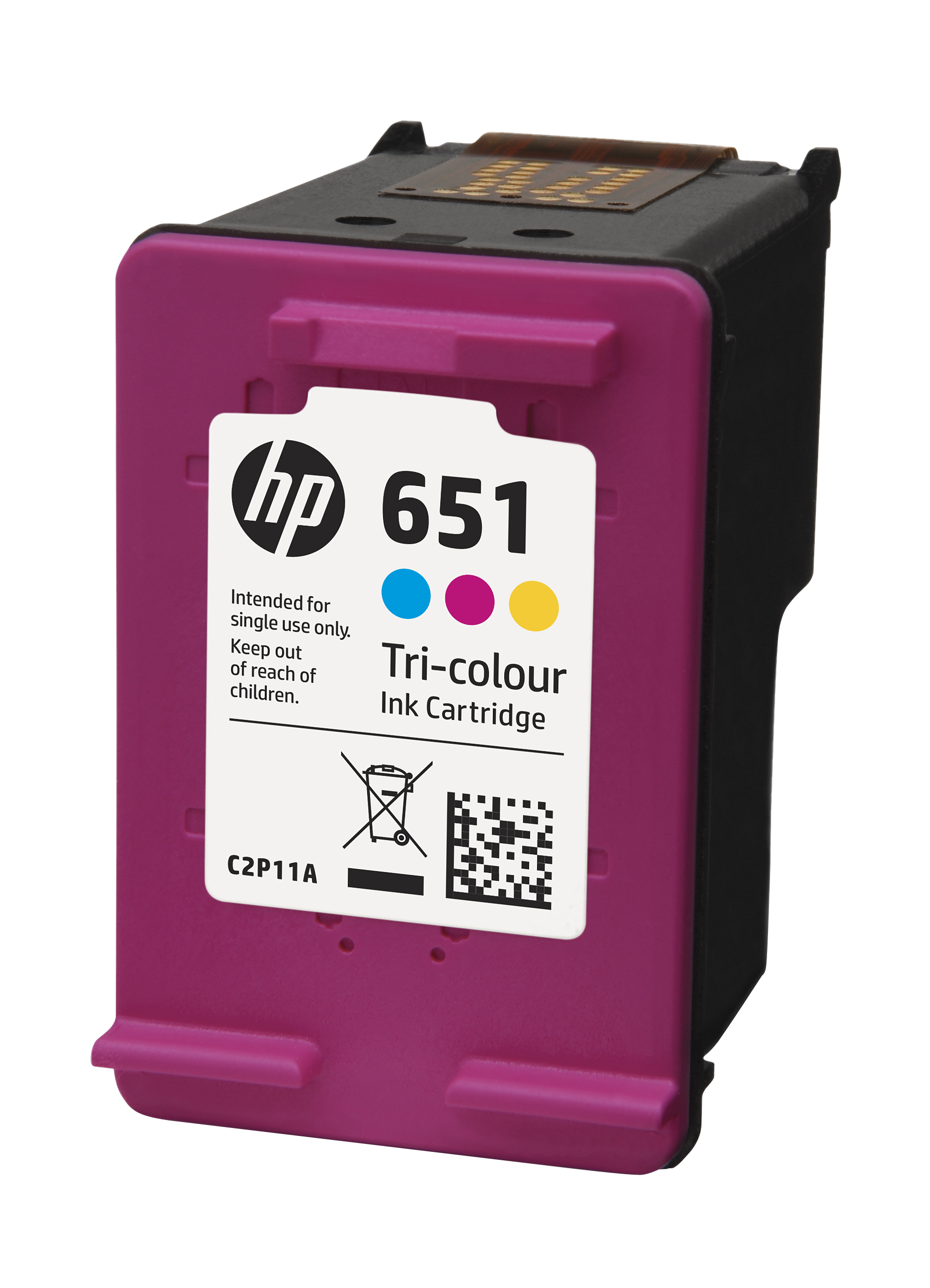 HP 651 cartouches Ink Advantage authentiques, trois couleurs HP 651 cartouches Ink Advantage authentiques, trois couleurs