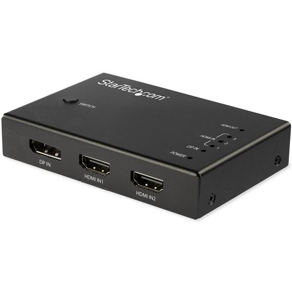 StarTech.com Switch commutateur HDMI 4K 60 Hz à 4 entrées - 3x HDMI 1x DisplayPort StarTech.com Switch commutateur HDMI 4K 60 Hz à 4 entrées - 3x HDMI 1x DisplayPort