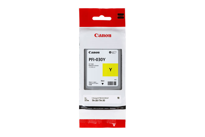 Canon PFI-030Y cartouche d'encre 1 pièce(s) Original Jaune Canon PFI-030Y cartouche d'encre 1 pièce(s) Original Jaune
