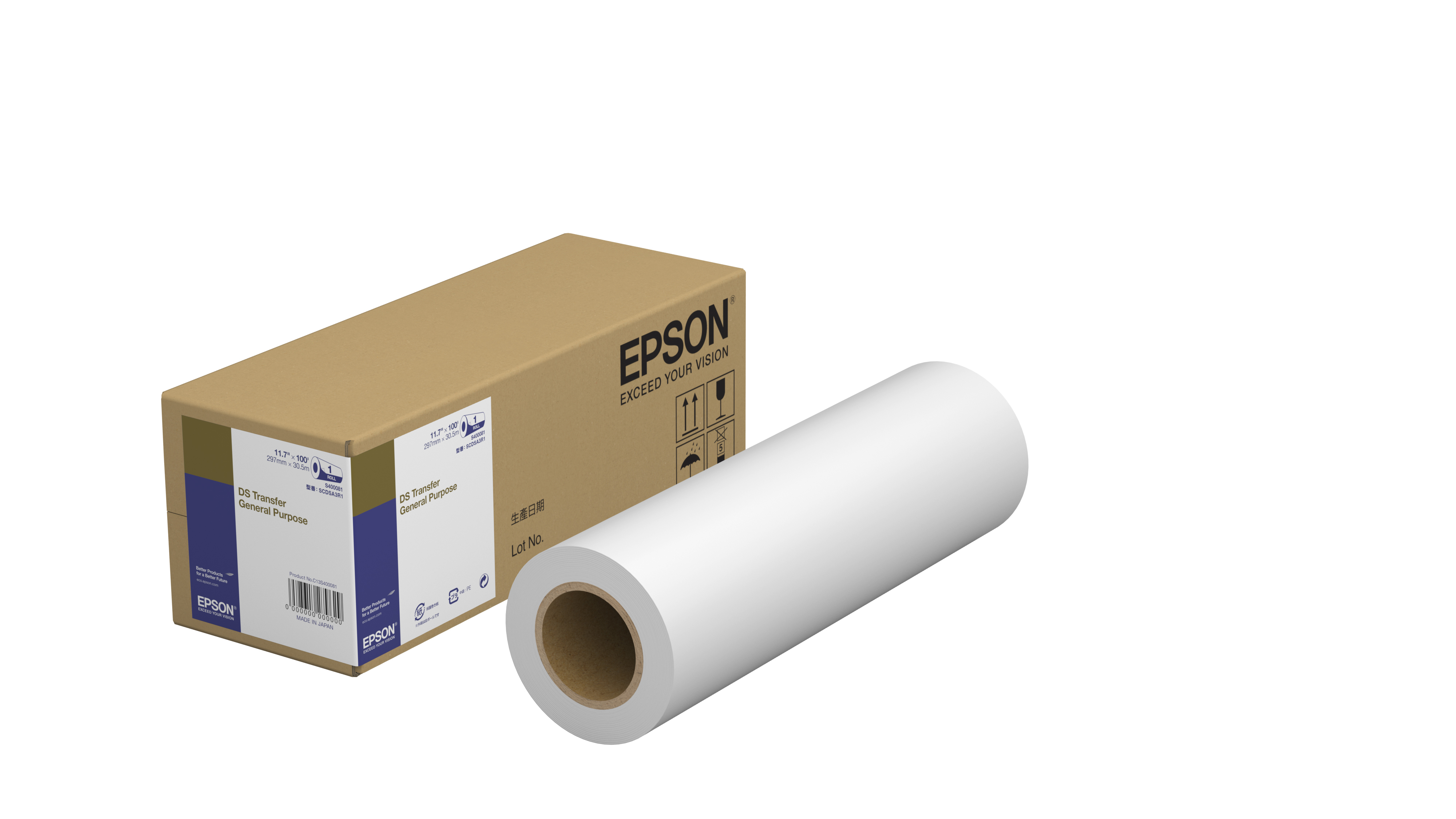 Epson DS Transfer General Purpose 297 mm × 30,5 m Epson DS Transfer General Purpose 297 mm × 30,5 m