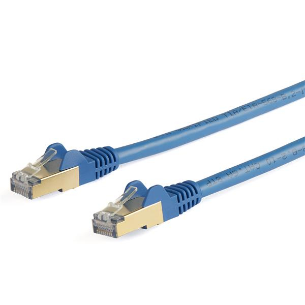 StarTech.com Câble réseau Ethernet RJ45 Cat6 de 5 m - Bleu StarTech.com Câble réseau Ethernet RJ45 Cat6 de 5 m - Bleu