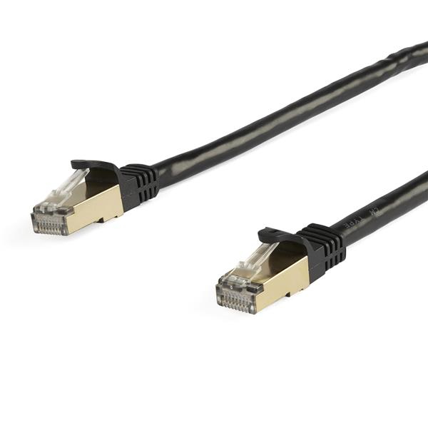 StarTech.com Câble réseau Ethernet RJ45 Cat6 de 5 m - Noir StarTech.com Câble réseau Ethernet RJ45 Cat6 de 5 m - Noir