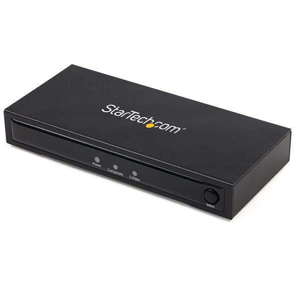 StarTech.com Convertisseur vidéo composite et S-Video vers HDMI avec audio - 720p StarTech.com Convertisseur vidéo composite et S-Video vers HDMI avec audio - 720p