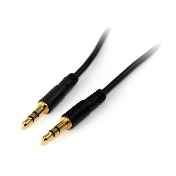 StarTech.com Câble slim audio stéréo de 3,5 mm (M/M)