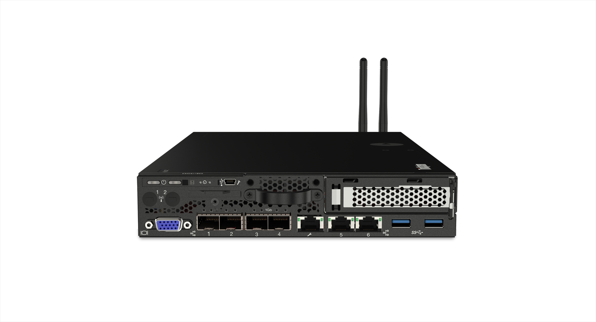 Lenovo ThinkSystem SE350 serveur 15,68 To 2,2 GHz 64 Go Rack (1 U) Intel® Xeon® D DDR4-SDRAM Lenovo ThinkSystem SE350 serveur 15,68 To 2,2 GHz 64 Go Rack (1 U) Intel® Xeon® D DDR4-SDRAM