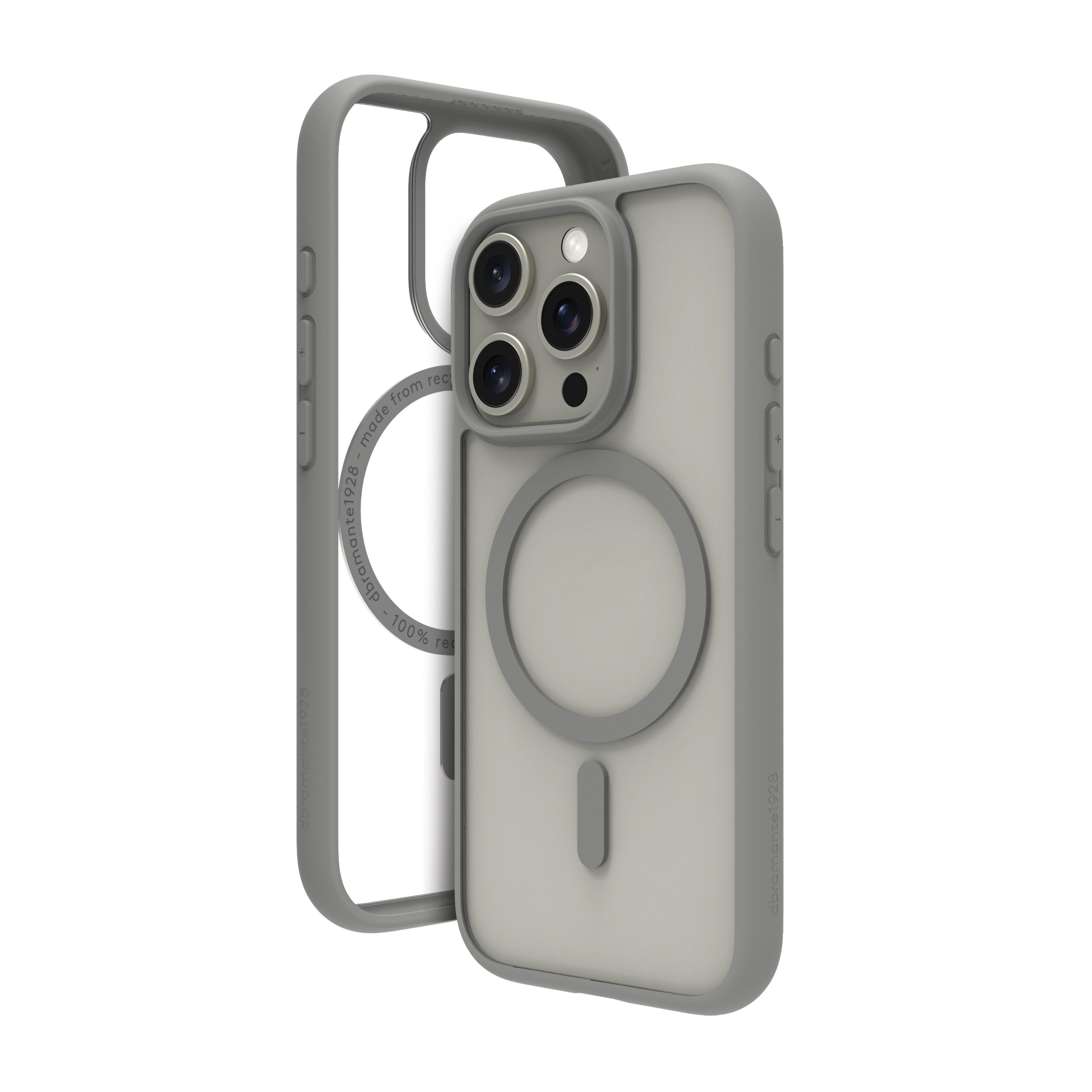 dbramante1928 Grenen MagSafe coque de protection pour téléphones portables 17,5 cm (6.9") Housse Titane dbramante1928 Grenen MagSafe coque de protection pour téléphones portables 17,5 cm (6.9") Housse Titane