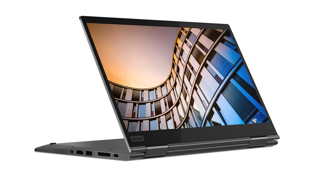 Lenovo ThinkPad Yoga X1 Hybride (2-en-1) 35,6 cm (14") 2560 x 1440 pixels Écran tactile Intel® Core™ i7 de 8e génération 16 Go LPDDR3-SDRAM 512 Go SSD Wi-Fi 5 (802.11ac) Windows 10 Pro Gris