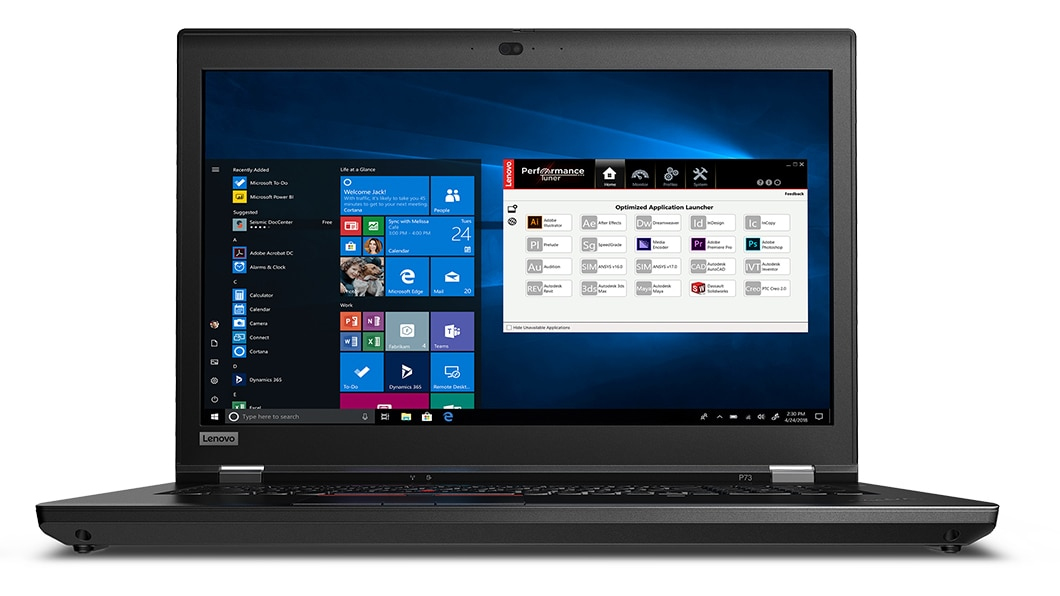 Lenovo ThinkPad P73 Station de travail mobile 43,9 cm (17.3") 1920 x 1080 pixels Intel® Core™ i7 de 9e génération 16 Go DDR4-SDRAM 1512 Go HDD+SSD NVIDIA Quadro T2000 Wi-Fi 6 (802.11ax) Windows 10 Pro Noir