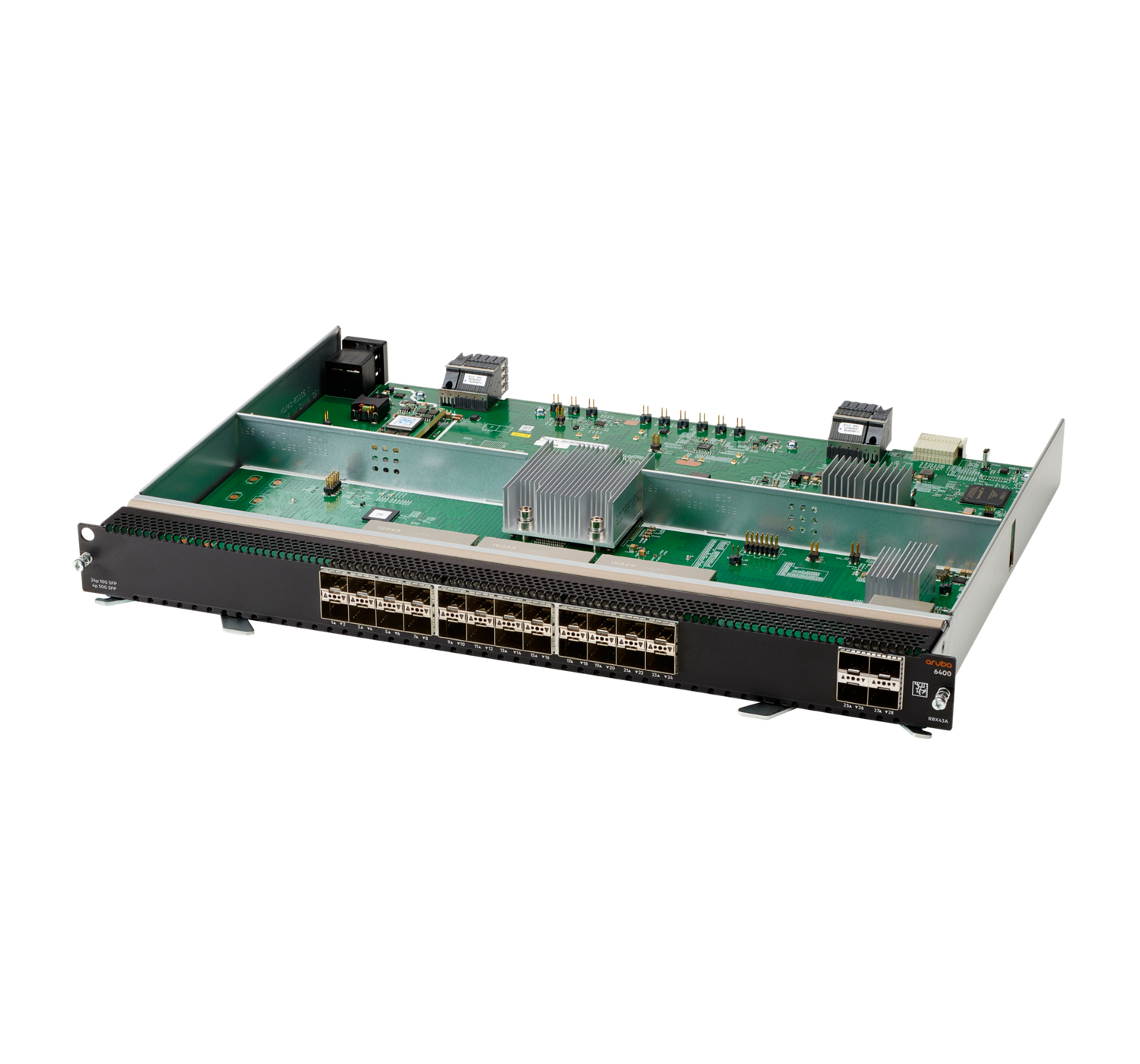 Aruba 6400 24-port SFP+ & 4-port SFP56 v2 module de commutation réseau Aruba 6400 24-port SFP+ & 4-port SFP56 v2 module de commutation réseau