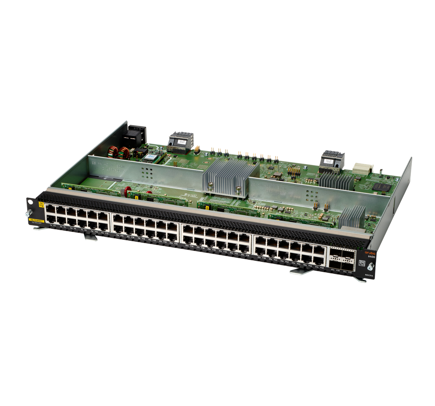 Aruba 6400 48p 1GbE CL4 PoE 4SFP56 Modul Aruba 6400 48p 1GbE CL4 PoE 4SFP56 Modul