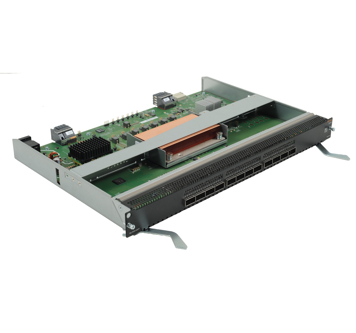 Aruba 6400 12-port 40/100GbE QSFP28 v2 Extended Tables module de commutation réseau Aruba 6400 12-port 40/100GbE QSFP28 v2 Extended Tables module de commutation réseau