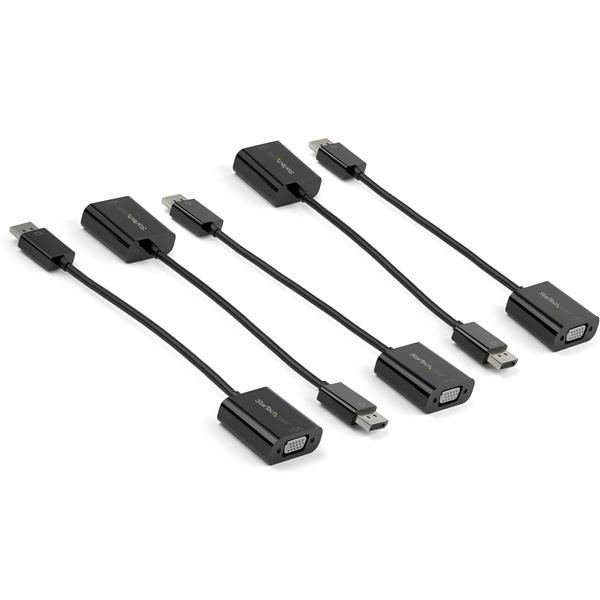 StarTech.com Adaptateur DisplayPort vers VGA - Pack de 5 StarTech.com Adaptateur DisplayPort vers VGA - Pack de 5