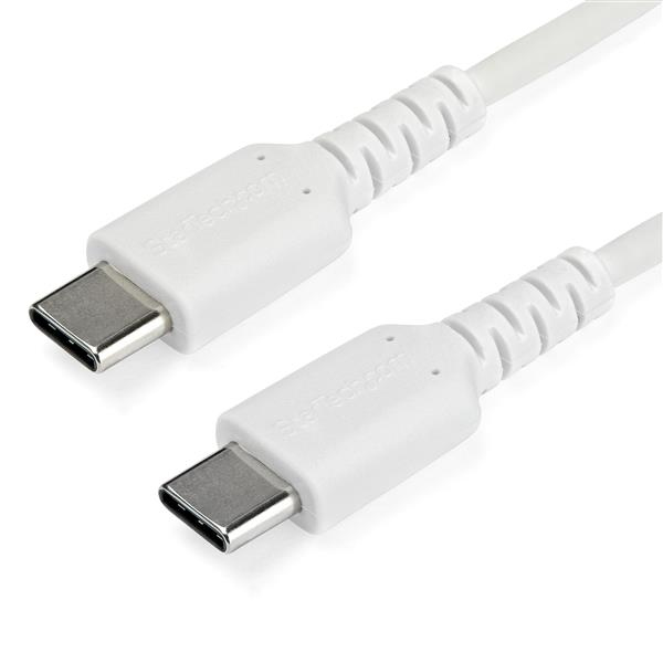 StarTech.com Câble USB-C vers USB-C de 2 m - Blanc StarTech.com Câble USB-C vers USB-C de 2 m - Blanc
