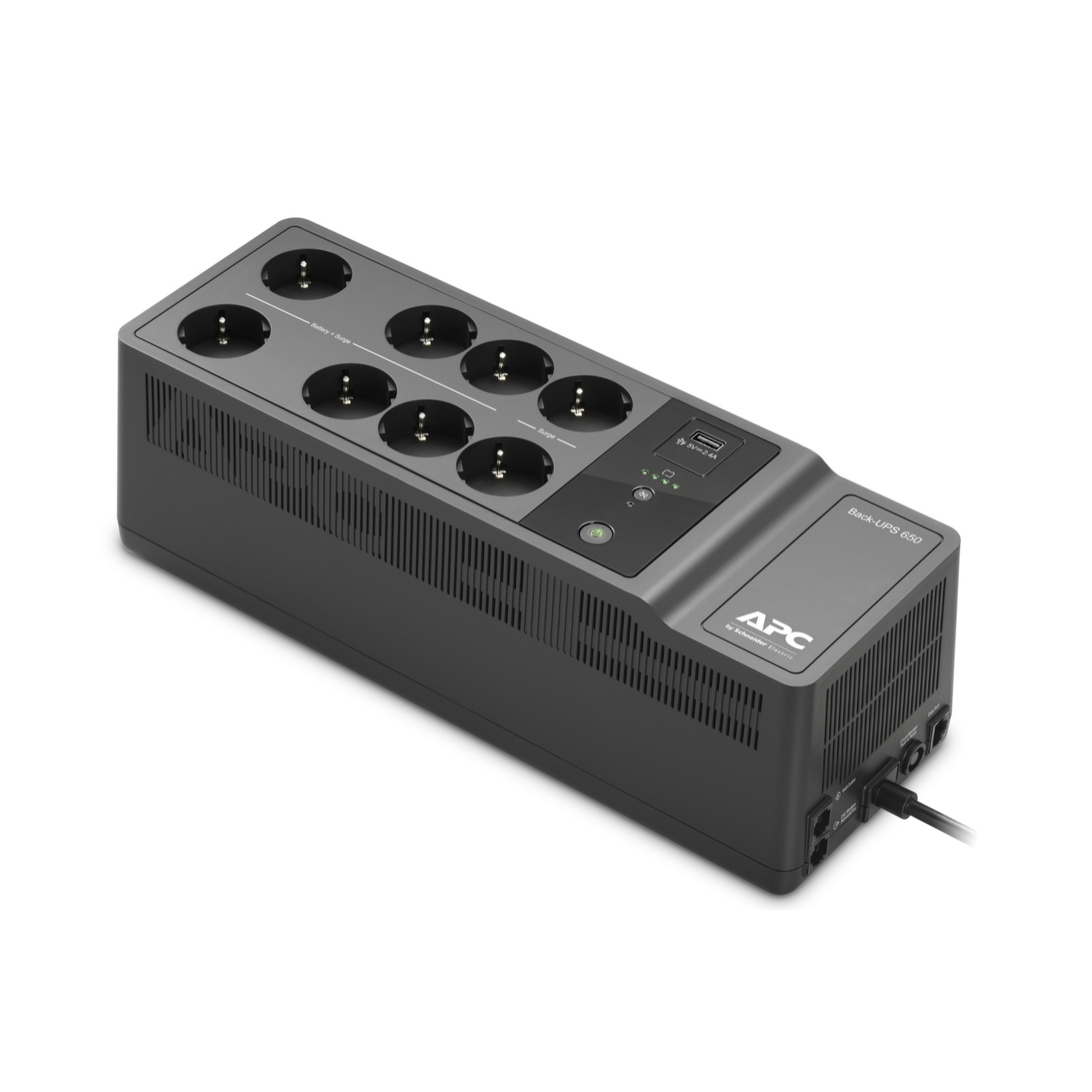 alimentation d'énergie non interruptible Veille 0,65 kVA 400 W 8 sortie(s) CA alimentation d'énergie non interruptible Veille 0,65 kVA 400 W 8 sortie(s) CA