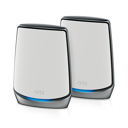 Netgear Orbi AX6000 routeur sans fil Gigabit Ethernet Tri-bande (2,4 GHz / 5 GHz / 5 GHz) Blanc