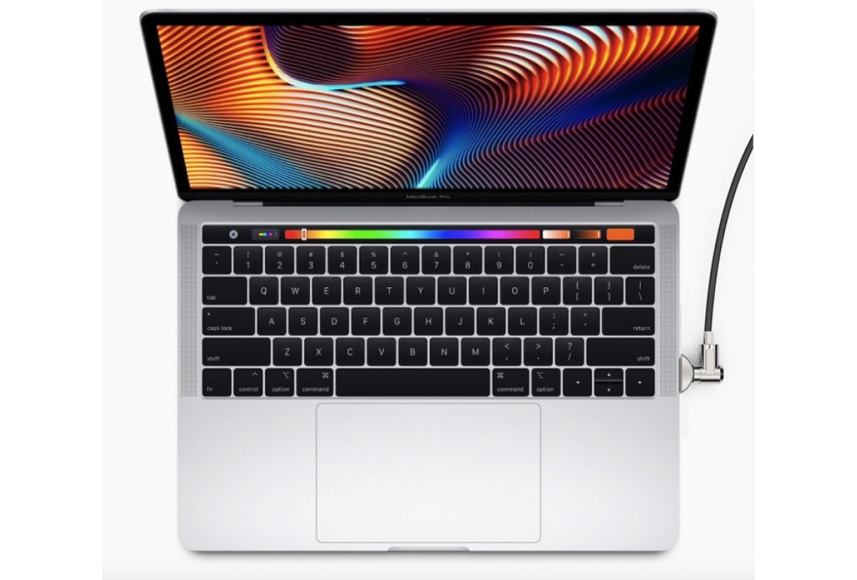 Compulocks MacBook Pro 16-inch Lock Adapter With Keyed Cable Lock Compulocks MacBook Pro 16-inch Lock Adapter With Keyed Cable Lock