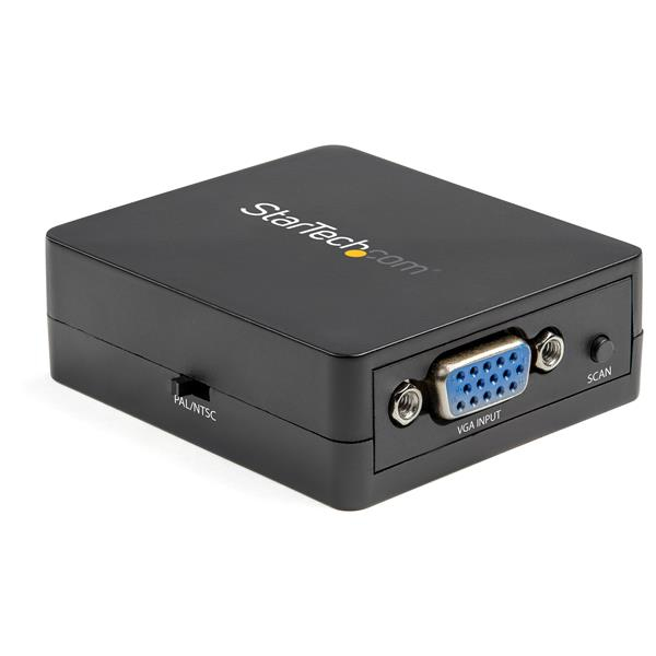 StarTech.com Convertisseur vidéo composite vers VGA - Alimentation USB - 1080p - VGA à RCA StarTech.com Convertisseur vidéo composite vers VGA - Alimentation USB - 1080p - VGA à RCA