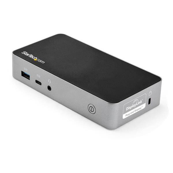 StarTech.com Station d'accueil USB Type-C à double affichage HDMI avec 60W Power Delivery StarTech.com Station d'accueil USB Type-C à double affichage HDMI avec 60W Power Delivery