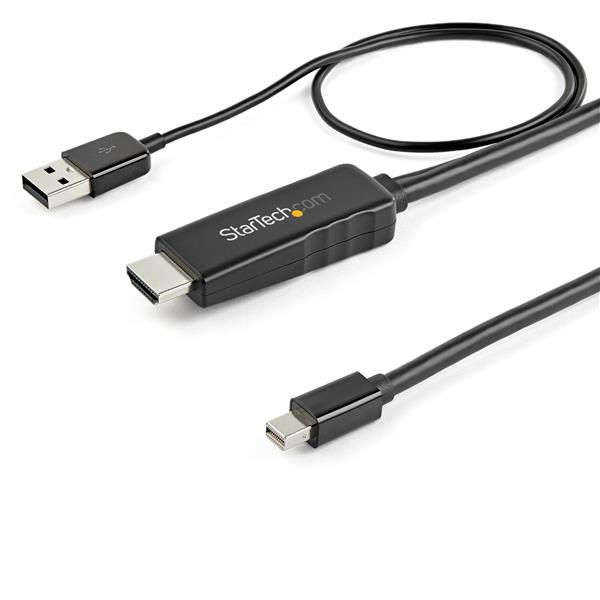 StarTech.com Câble HDMI vers Mini DisplayPort - 1 m - 4k 30 Hz - Adaptateur HDMI à mDP StarTech.com Câble HDMI vers Mini DisplayPort - 1 m - 4k 30 Hz - Adaptateur HDMI à mDP