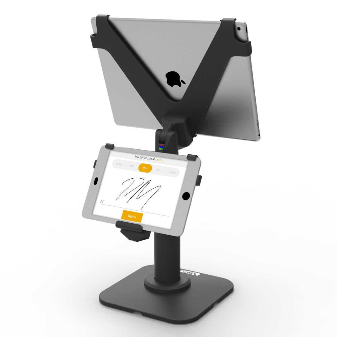 Compulocks iPad Kiosk Front Facing Add on Mount For iPad Mini Compulocks iPad Kiosk Front Facing Add on Mount For iPad Mini