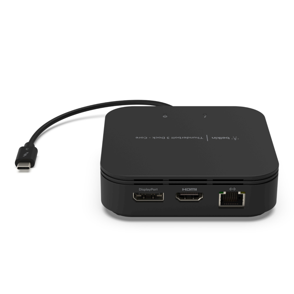 Thunderbolt 3 Dock Core 40000 Mbit/s Noir Thunderbolt 3 Dock Core 40000 Mbit/s Noir