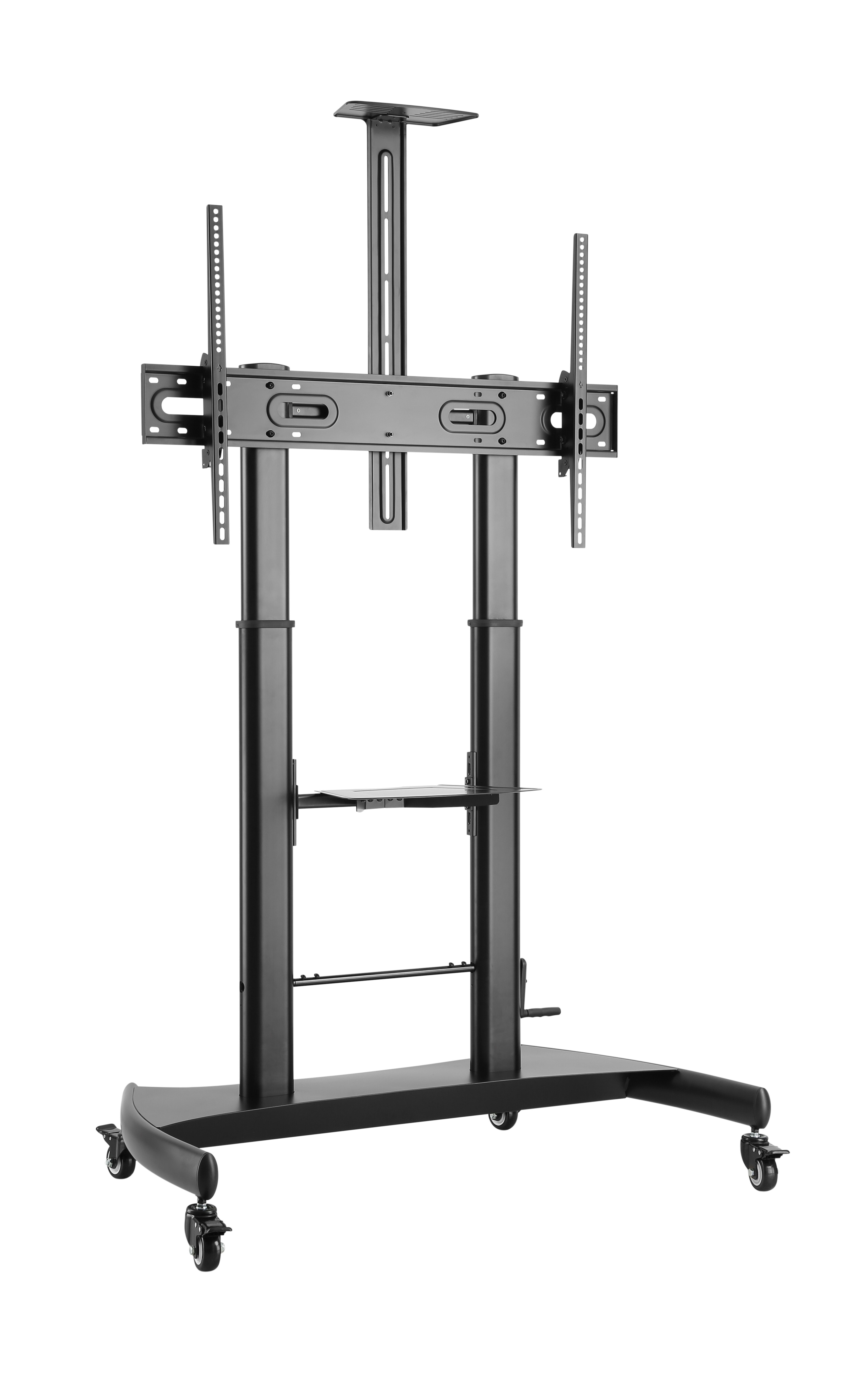 Height Adjustable PRO TV Cart Up to 100i Height Adjustable PRO TV Cart Up to 100i