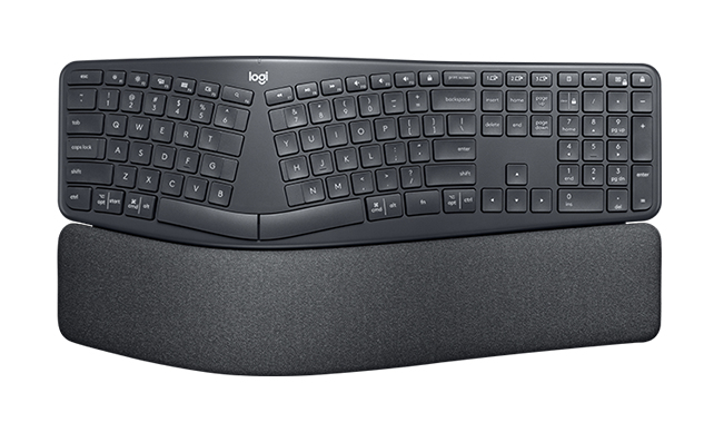 Logitech Ergo K860 clavier RF sans fil + Bluetooth QWERTZ Allemand Graphite Logitech Ergo K860 clavier RF sans fil + Bluetooth QWERTZ Allemand Graphite