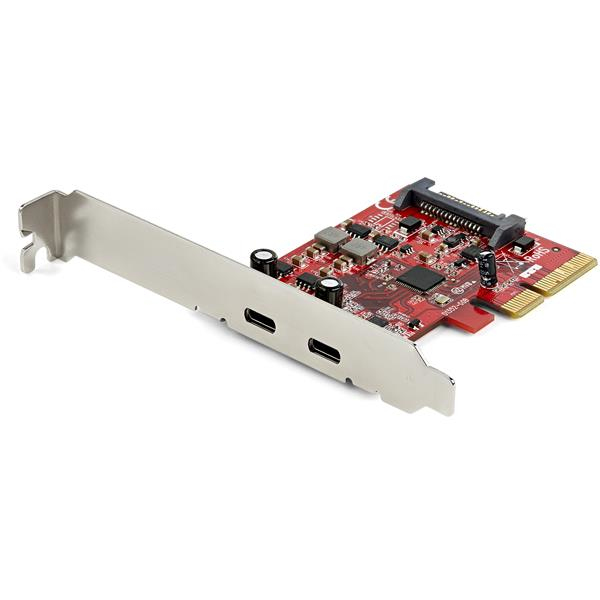 StarTech.com 2-port 10Gbps USB C PCIe Card Adapter StarTech.com 2-port 10Gbps USB C PCIe Card Adapter