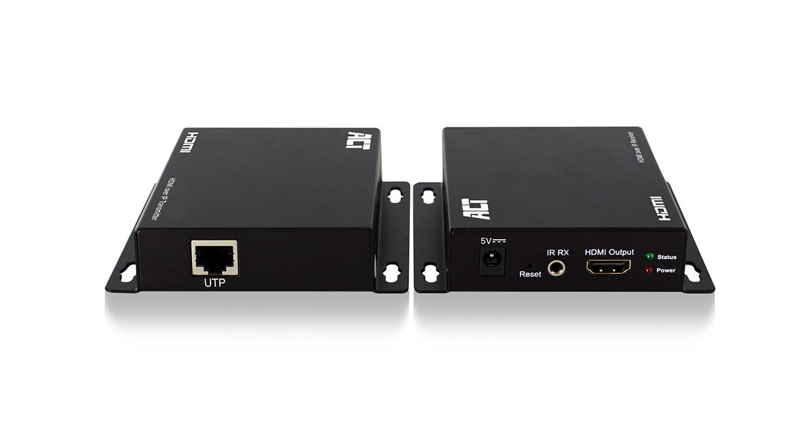 ACT AC7850 extension audio/video Émetteur et récepteur AV Noir ACT AC7850 extension audio/video Émetteur et récepteur AV Noir