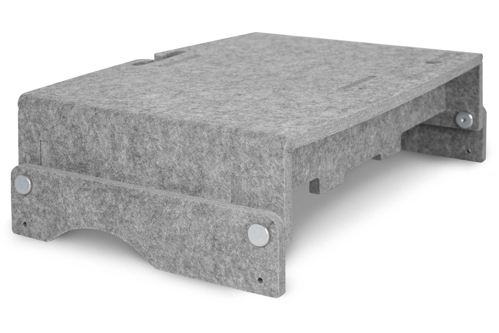BakkerElkhuizen Q-riser 110 Circular 43,2 cm (17") Gris Bureau BakkerElkhuizen Q-riser 110 Circular 43,2 cm (17") Gris Bureau