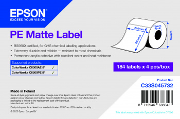 PE Matte Label Die-Cut Roll PE Matte Label Die-Cut Roll