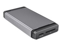 SanDisk SDPR5A8-0000-GBAND lecteur de carte mémoire USB 3.2 Gen 1 (3.1 Gen 1) Type-C Noir, Argent SanDisk SDPR5A8-0000-GBAND lecteur de carte mémoire USB 3.2 Gen 1 (3.1 Gen 1) Type-C Noir, Argent
