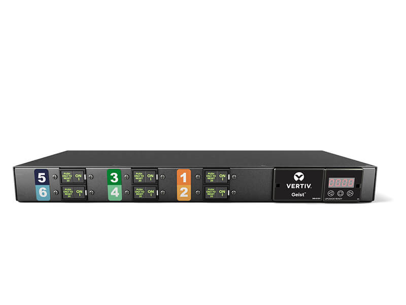 Vertiv Geist Metered unité de distribution d'énergie 12 sortie(s) CA 0U/1U Noir Vertiv Geist Metered unité de distribution d'énergie 12 sortie(s) CA 0U/1U Noir