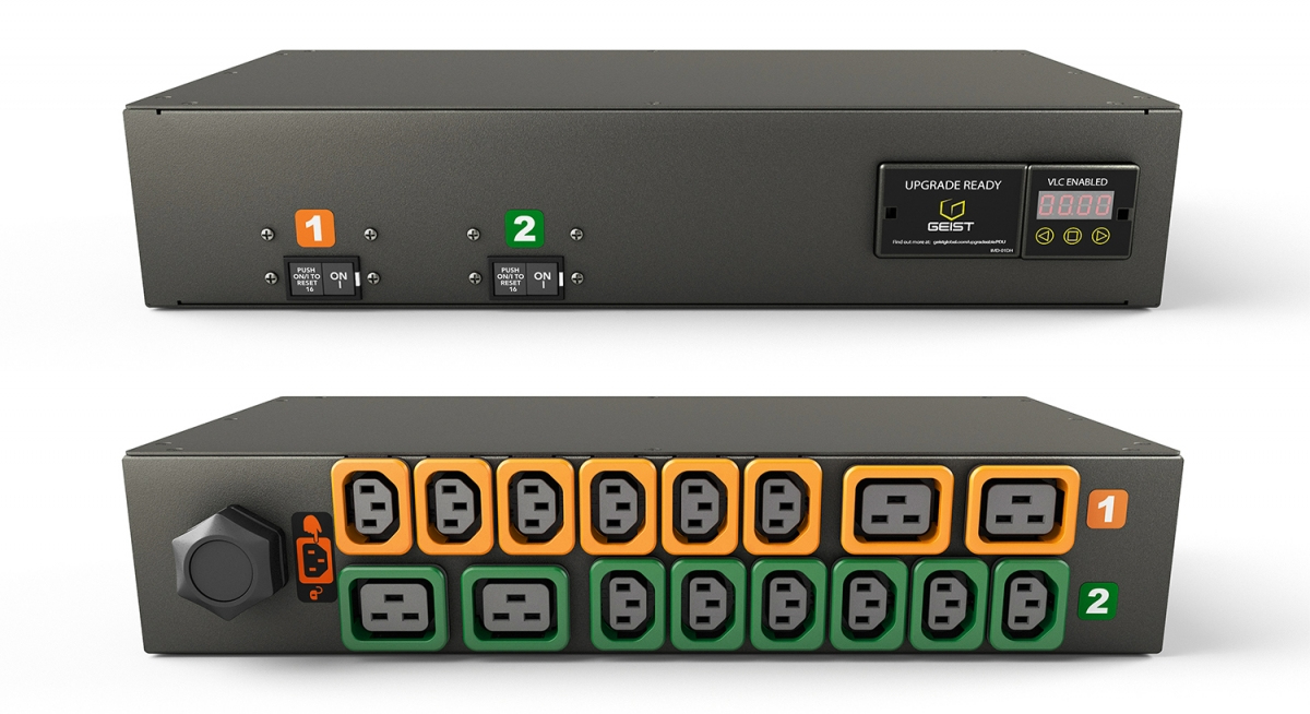 Vertiv MG01D2R1-16PB43-3PS6B2H10-S unité de distribution d'énergie 16 sortie(s) CA 2U Noir Vertiv MG01D2R1-16PB43-3PS6B2H10-S unité de distribution d'énergie 16 sortie(s) CA 2U Noir