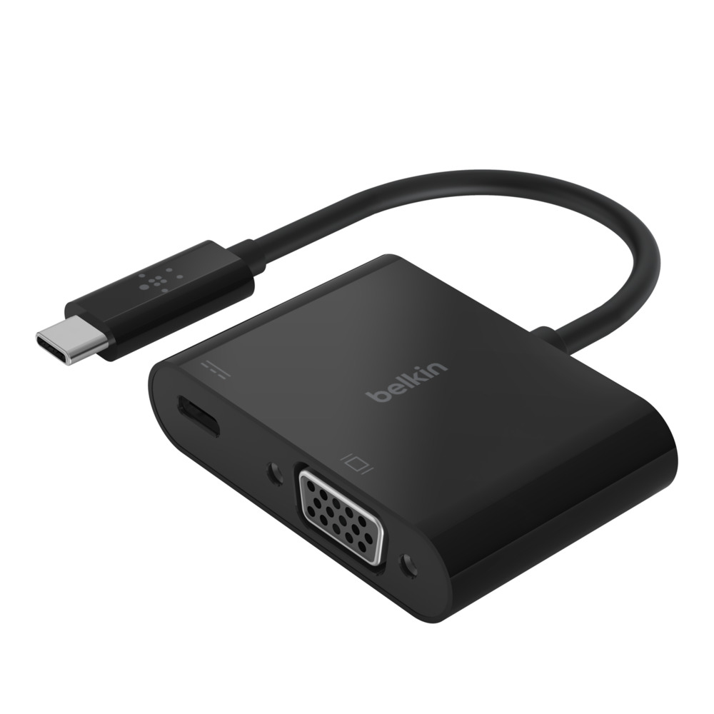 Belkin USB-C to VGA + Charge Adapter Belkin USB-C to VGA + Charge Adapter