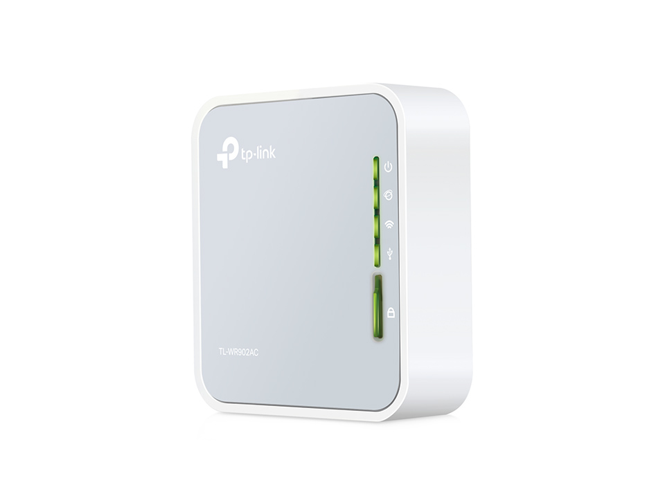 TP-LINK TL-WR902AC routeur sans fil Fast Ethernet Bi-bande (2,4 GHz / 5 GHz) 3G 4G Blanc