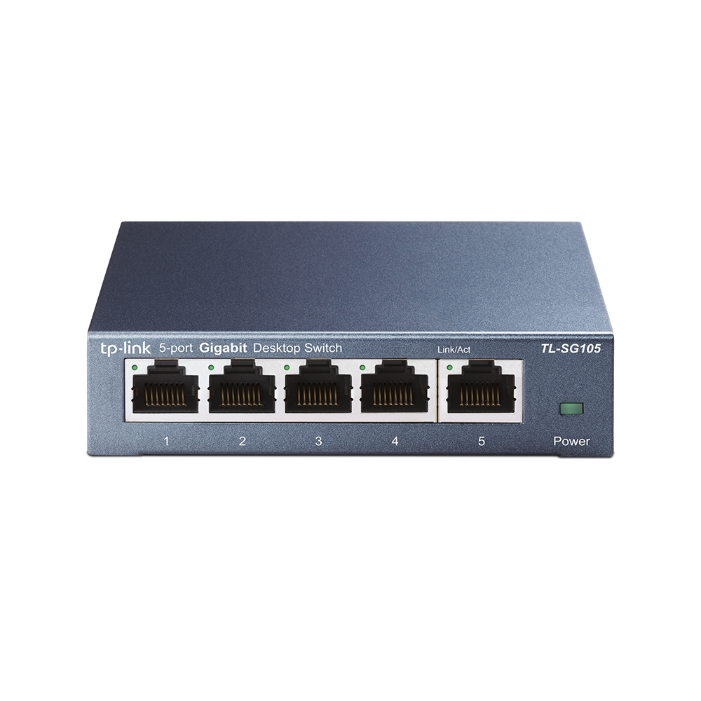 TP-Link TL-SG105 5-Port Metal Gigabit Switch TP-Link TL-SG105 5-Port Metal Gigabit Switch