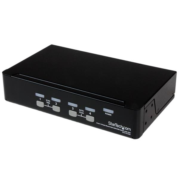 StarTech.com 4-Port USB KVM Swith with OSD StarTech.com 4-Port USB KVM Swith with OSD