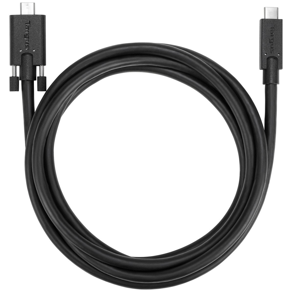 Targus ACC1122GLX câble USB 1,8 m USB 3.2 Gen 1 (3.1 Gen 1) USB C Noir
