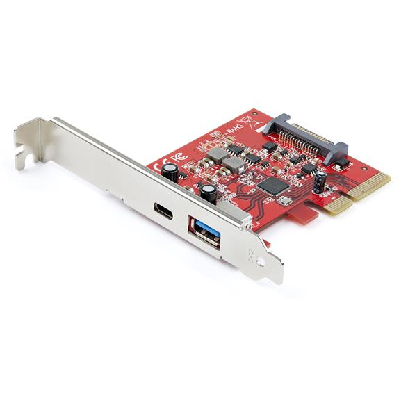 StarTech.com 2-Port 10Gbps USB-A & USB-C PCIe Card Adapter StarTech.com 2-Port 10Gbps USB-A & USB-C PCIe Card Adapter