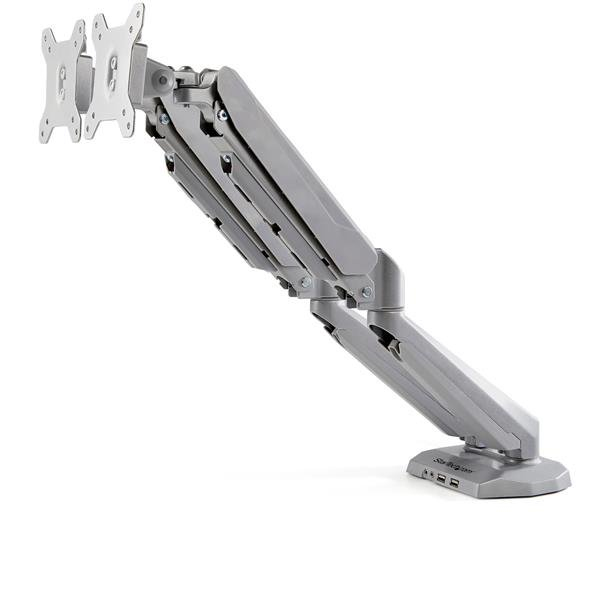 StarTech.com ARMSLIMDUOS Double bras pour écrans PC StarTech.com ARMSLIMDUOS Double bras pour écrans PC